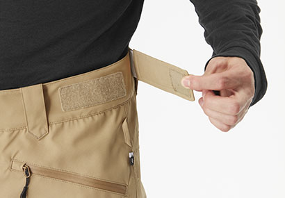Adjustable-waist-with-hook-and-loop-system